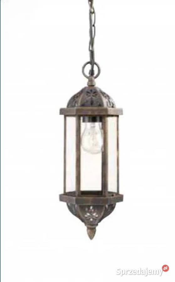 Dekoracyjna lampa latarnia oświetlenie lampion Poraj