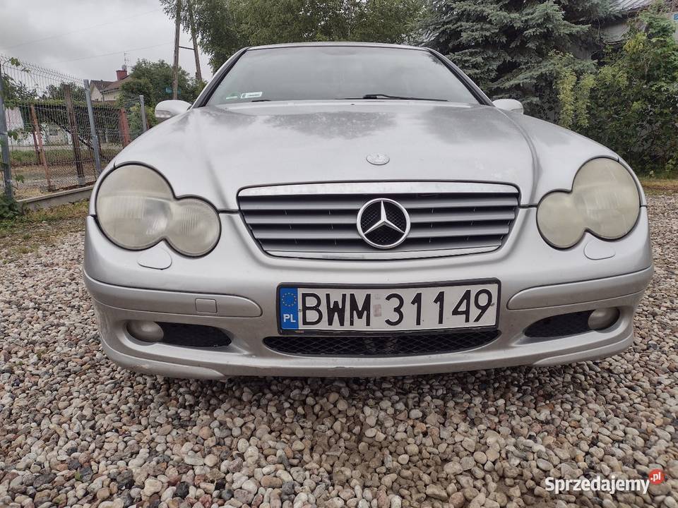 Mercedes C180 Coupe 2001 Benzyna VAT marża Białystok
