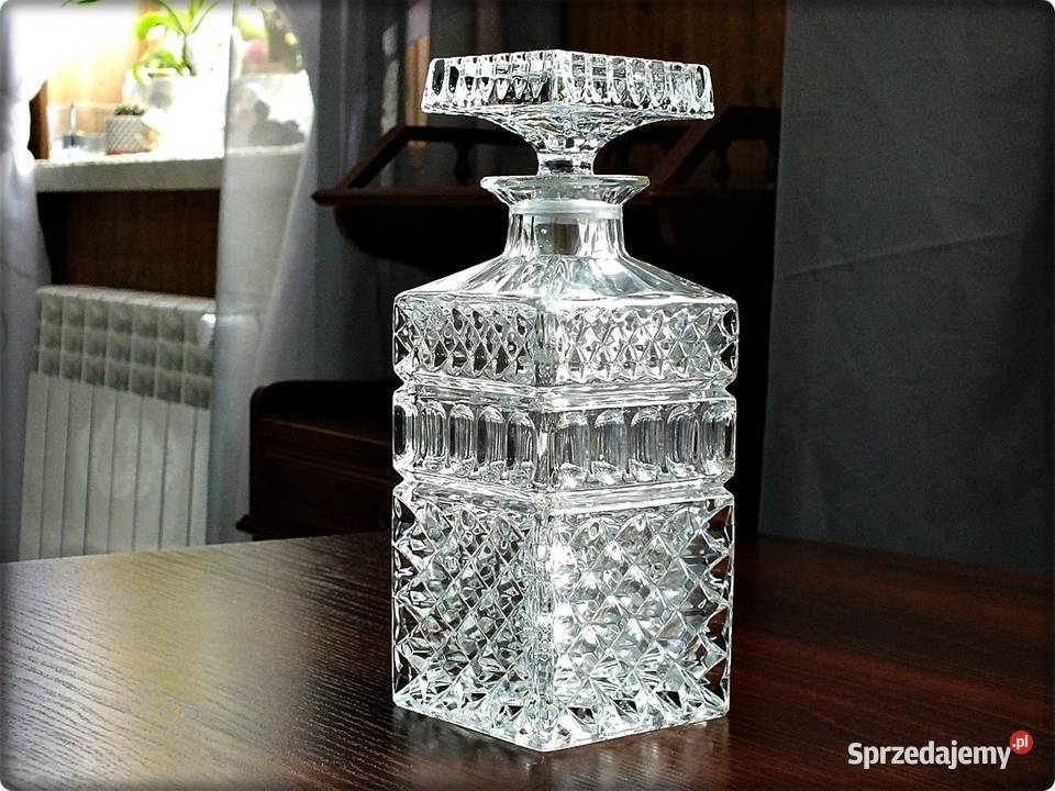 Stara Kryształowa Karafka BOHEMIA do Whisky Stan Żary sprzedam