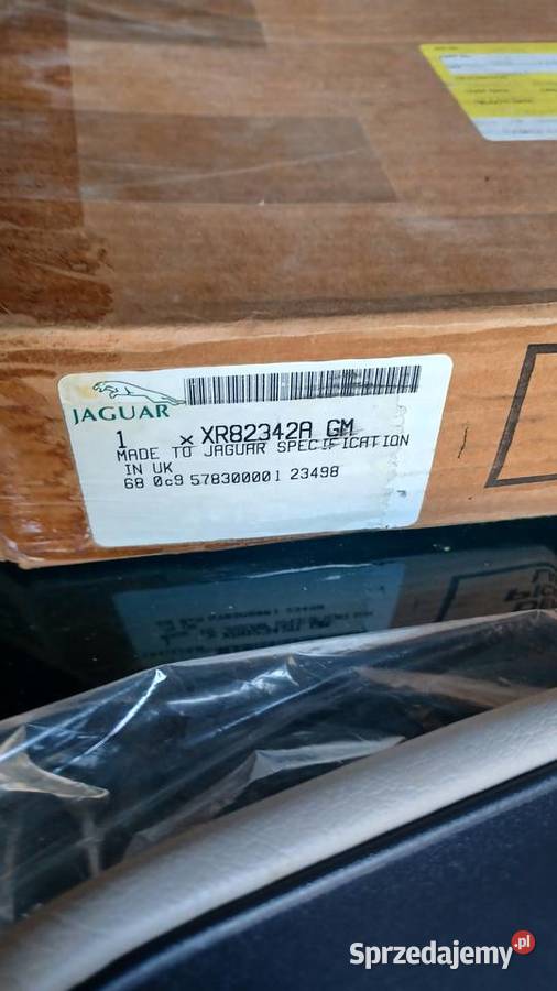 Jaguar Stype podłokietnik szary deski rozdzielcze, konsole Wrocław