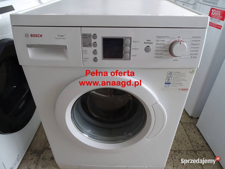 Pralka BOSCH Maxx 7 WAE 28425 A 7 GWARANCJA Duży Pralki i suszarki zachodniopomorskie Miękowo