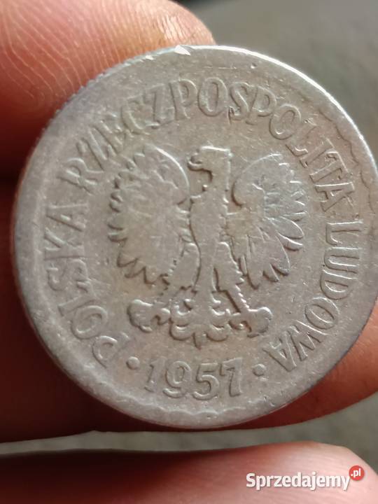 Sprzedam monete 1 zloty 1957 jkkks sprzedam
