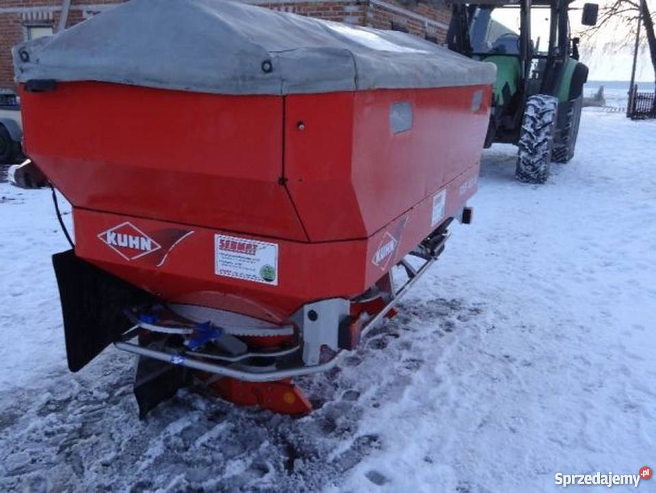 Rozsiewacz nawozu Kuhn Axis 401W Waga komputer