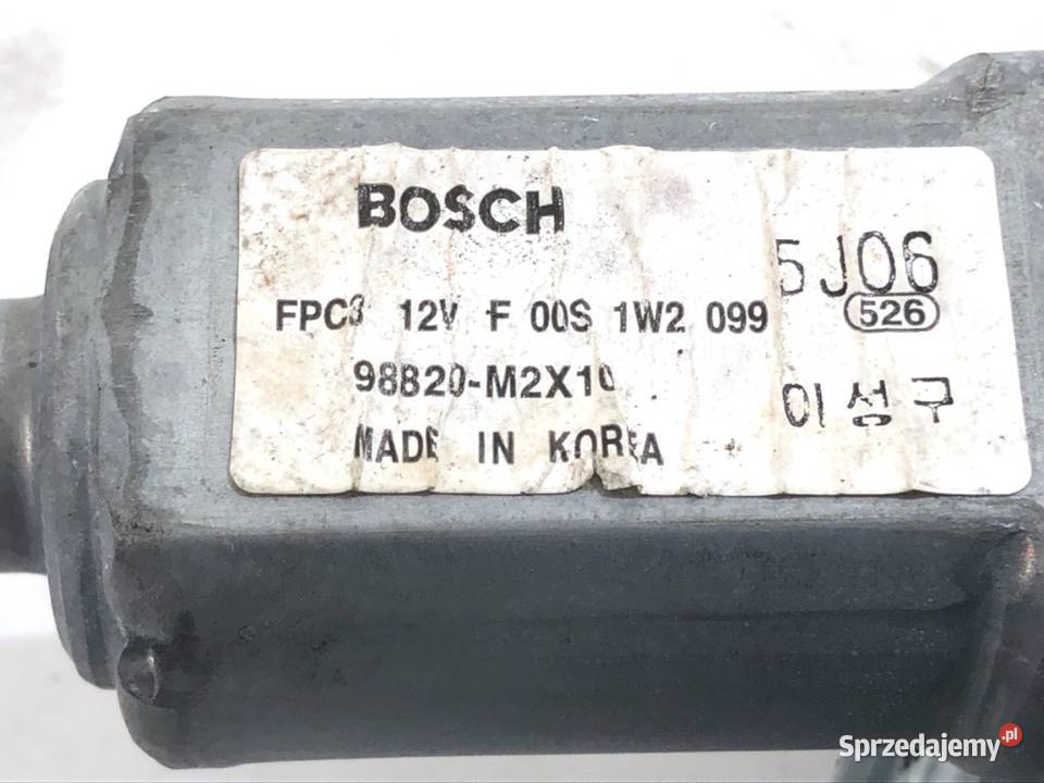 PODNOŚNIK SZYBY LEWY PRZÓD OPEL KARL 98820M2X10 osobowe