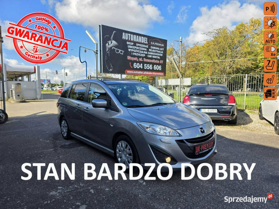 Mazda 5 16 Diesel 115 Klimatyzacja Tempomat gniazdo SD Słupsk