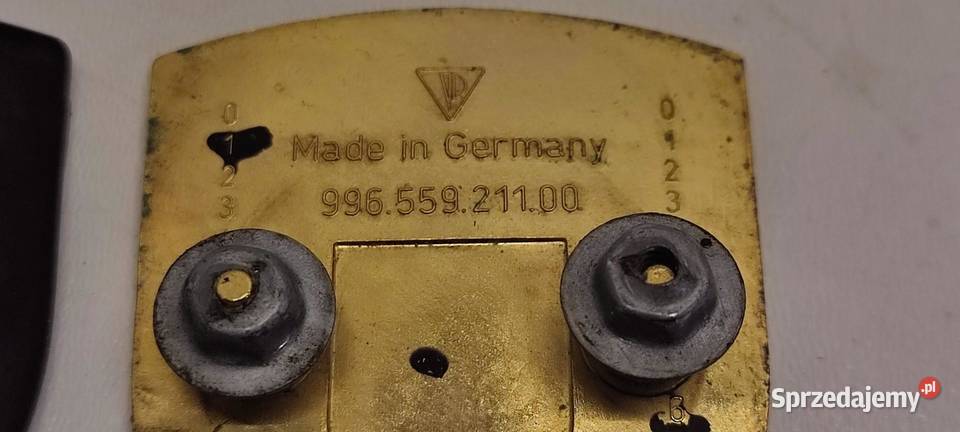 PORSCHE BOXSTER 986 ZNACZEK LOGO EMBLEMAT MASKI Emblematy