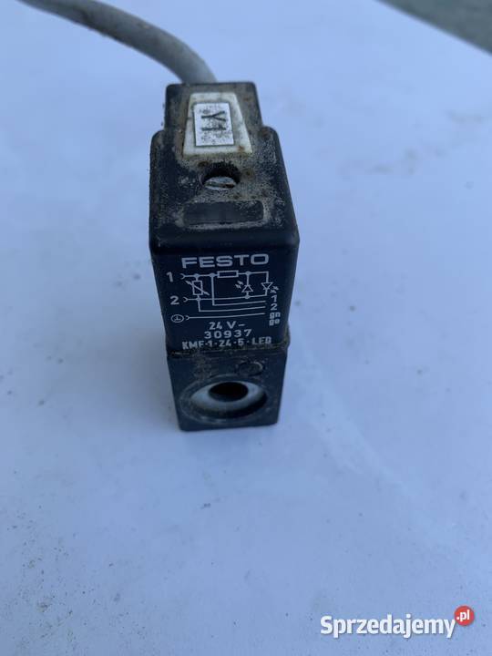 FESTO KMF1245LED Wtyczka Zawór Przewód AIR