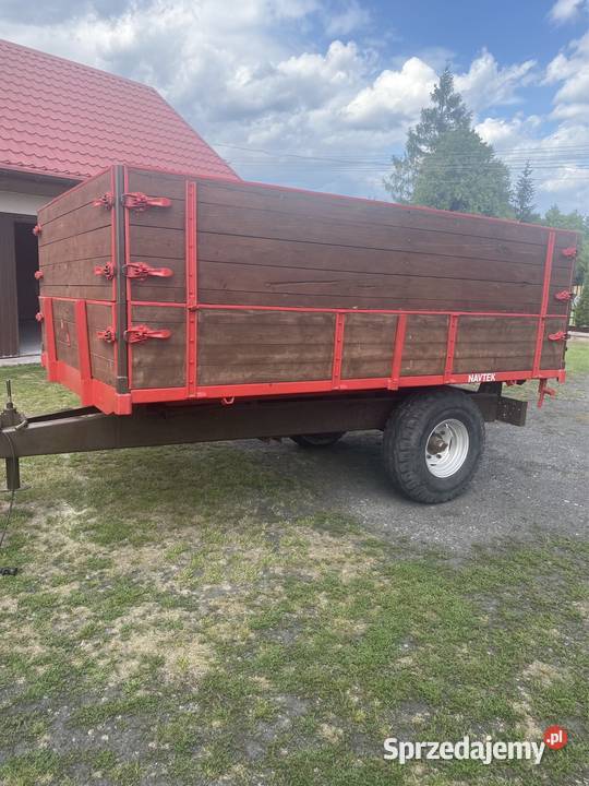 Przyczepa jednoosiowa wywrotka Bałtów