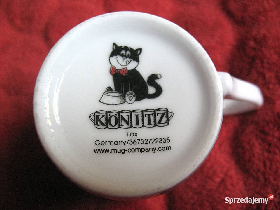 Kot mały kubek 5 x 5 Konitz sprzedam