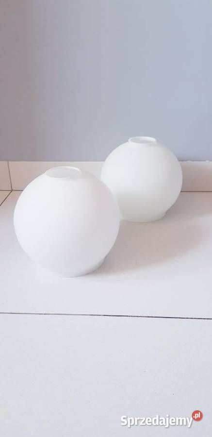 Zestaw szklanych ozdobnych kloszy śląskie Dąbrowa Górnicza