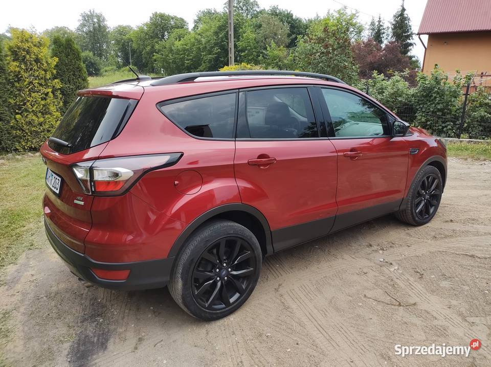 Ford Kuga 15 EcoBoost Black Edition Ruby Red automatyczna Kościerzyna