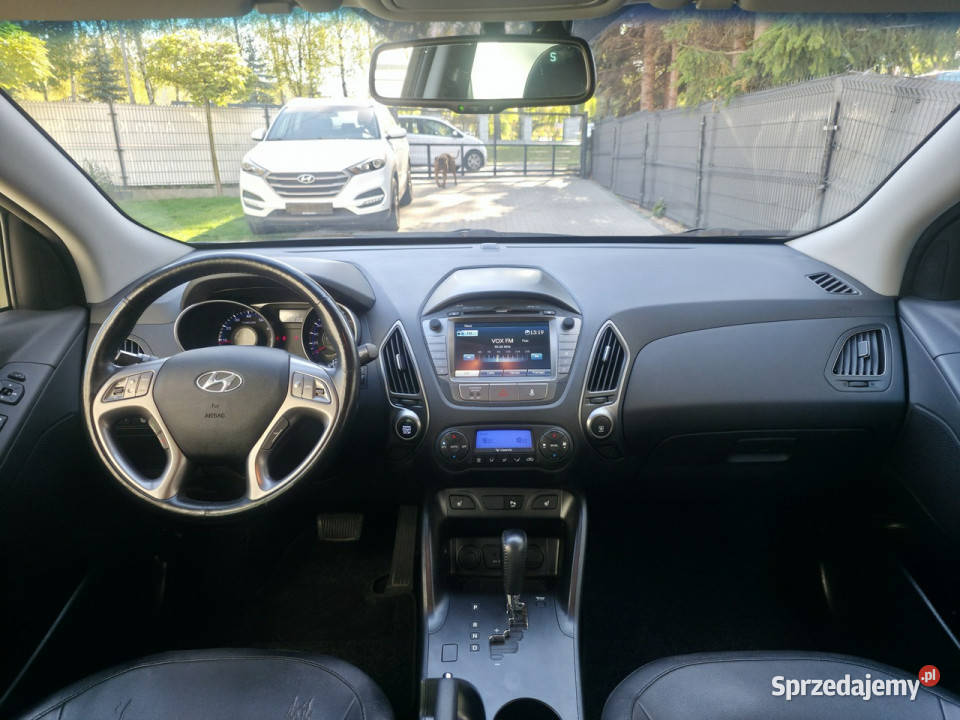 Hyundai ix35 20 Benzyna Serwisowany Gwarancja czarny świętokrzyskie Piekoszów