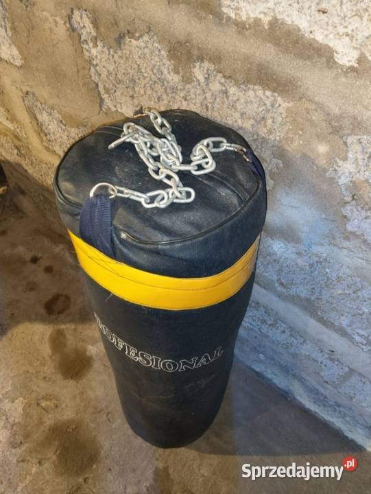 Worek bokserski skórzany skaj Professional Kołobrzeg sprzedam