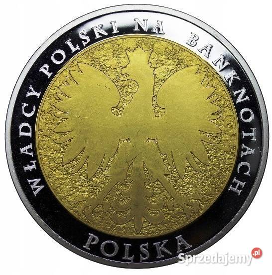 OLBRZYM 70 mm Moneta Banknot Srebro Władysław