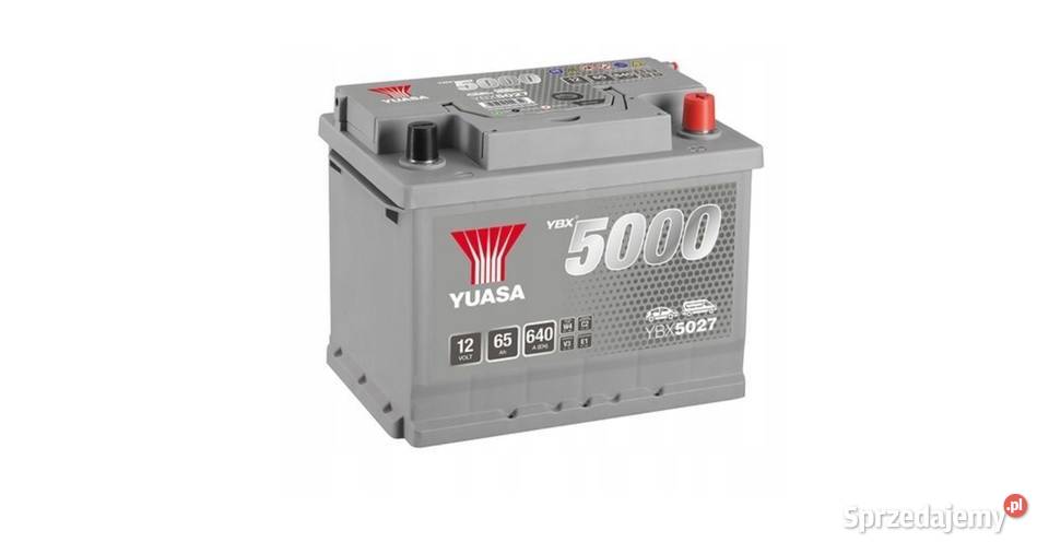 Akumulator Yuasa Silver 12V 65Ah 640A YBX5027 Olsztyn