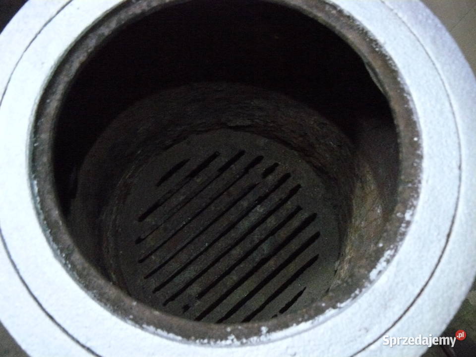 Piec żeliwny koza na działkę gruby 8 mm drewno Nowa Sól