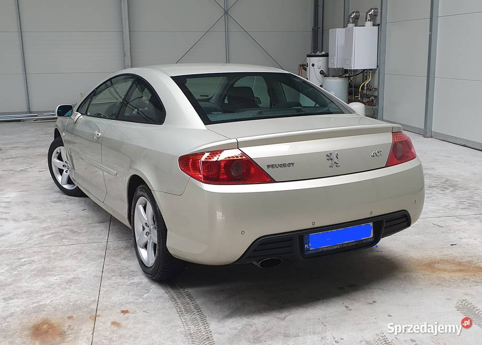 Peugeot 407 coupe pierwszy właściciel salon Tomaszów Mazowiecki
