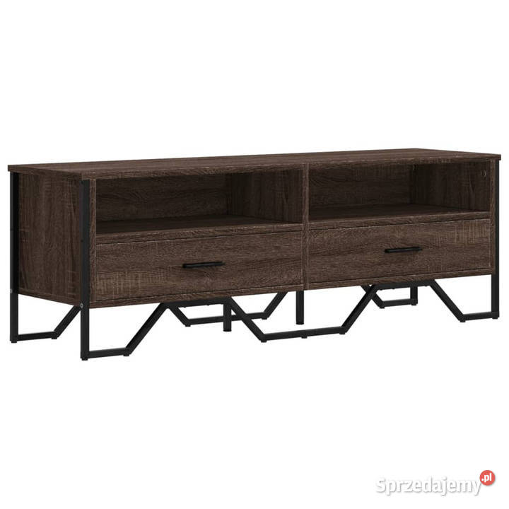 Szafka pod telewizor brązowy dąb 122x34x41 Warszawa