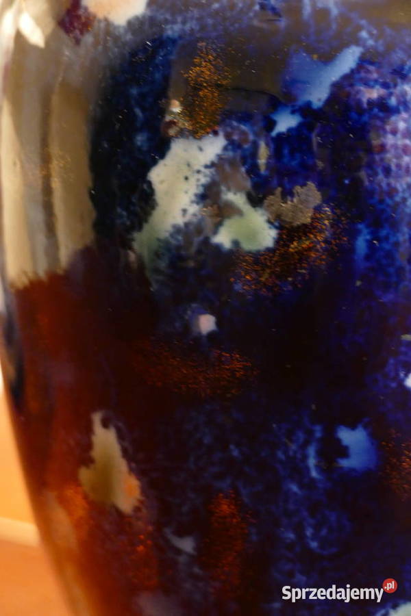 Wazon kobaltowy Wallendorf Gwiezdny pył Słupsk