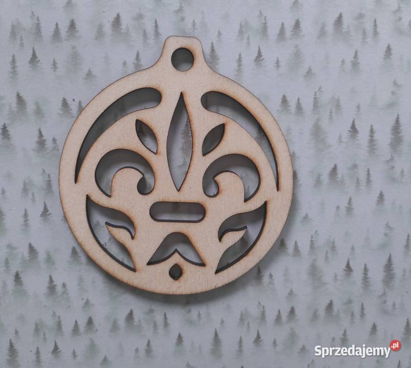 bombka sklejka 10 decoupage scrapbooking mod8 sprzedam