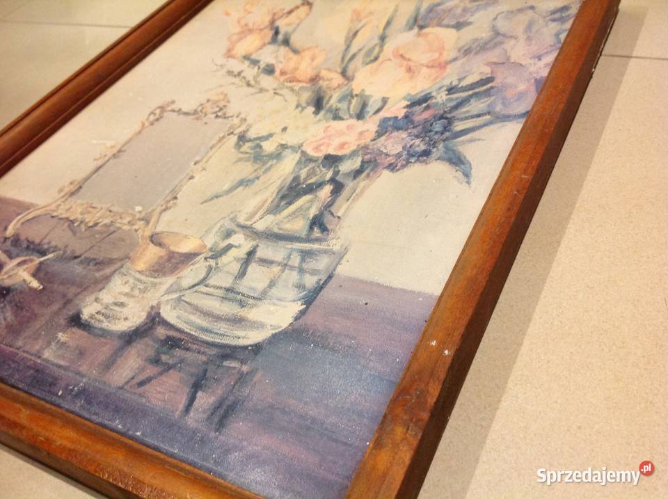 Obraz Elżbiety Wyrożemskiej Kompozycja z lubuskie Nowa Sól