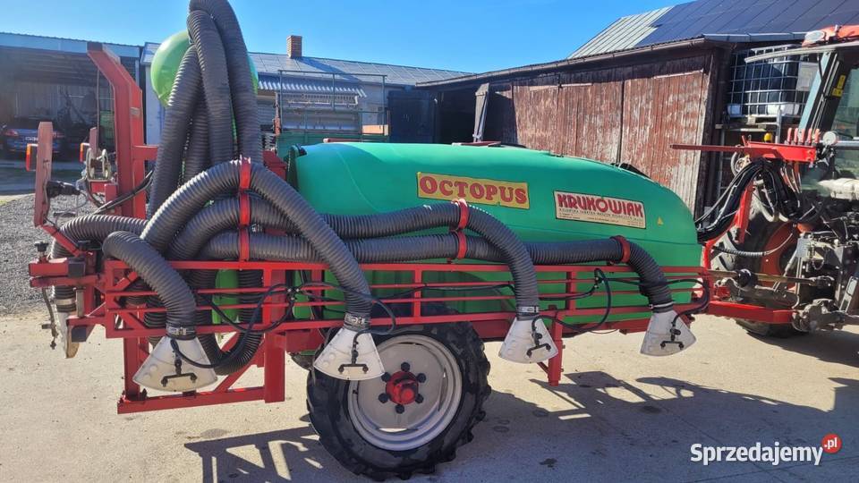 Opryskiwacz Krukowiak Octopus 1500l Sobanice