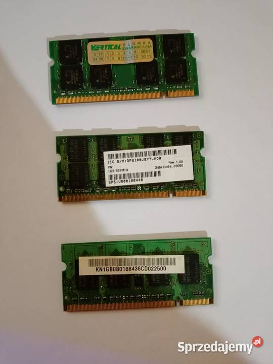 RAM SODIMM DDR2 1GB Ostrów Mazowiecka