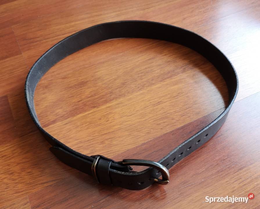 Stary skórzany pas Lee lata 9000 3.7cm Katowice