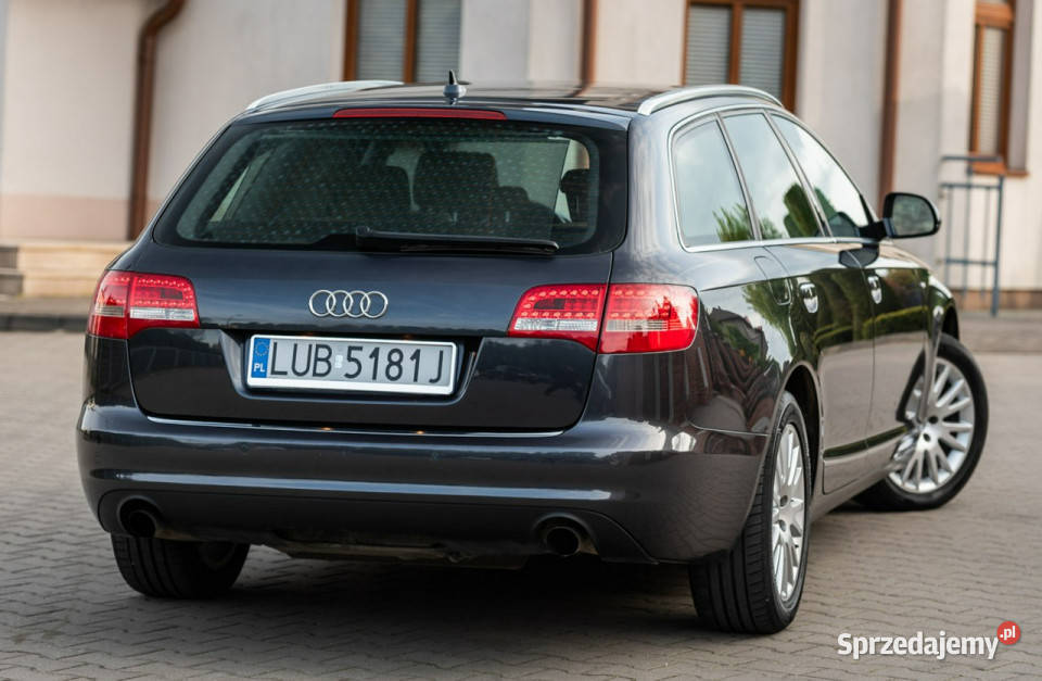 Audi A6 SLine 20T 170 Manual Serwisowana Lift C6 szary mazowieckie Zwoleń