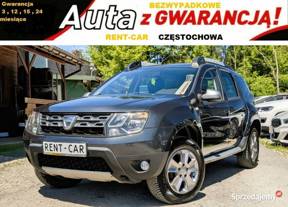 Dacia Duster 12i125OPŁACONY centralny zamek śląskie Częstochowa