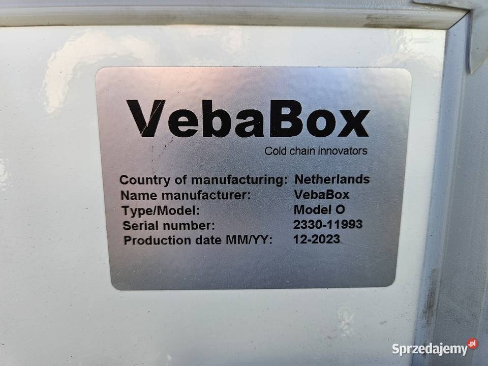 VebaBox Model O 2023 chłodnia samochodowa 1660L małopolskie