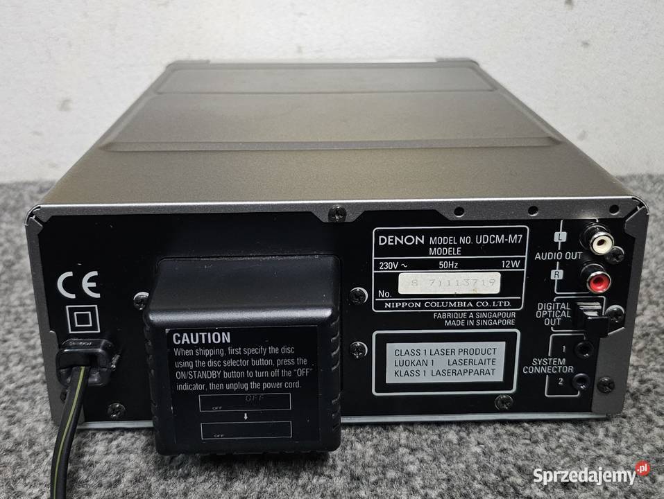 Odtwarzacz płyt DENON UDCMM7 sprzedam