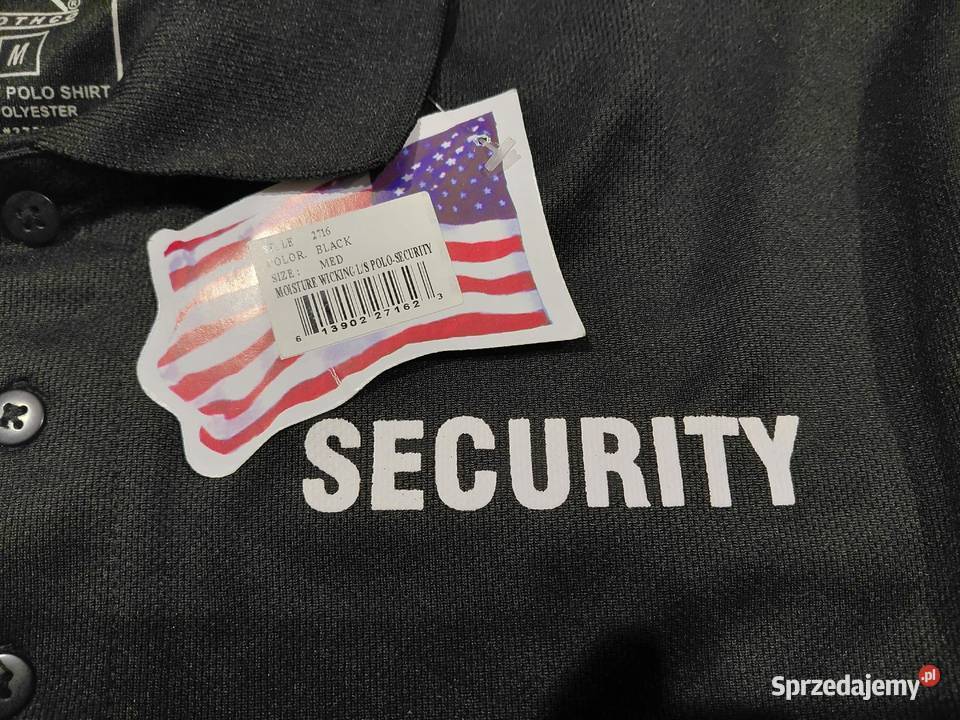Bluza polo Rothco SECURITY Medium Ochrona Wrocław