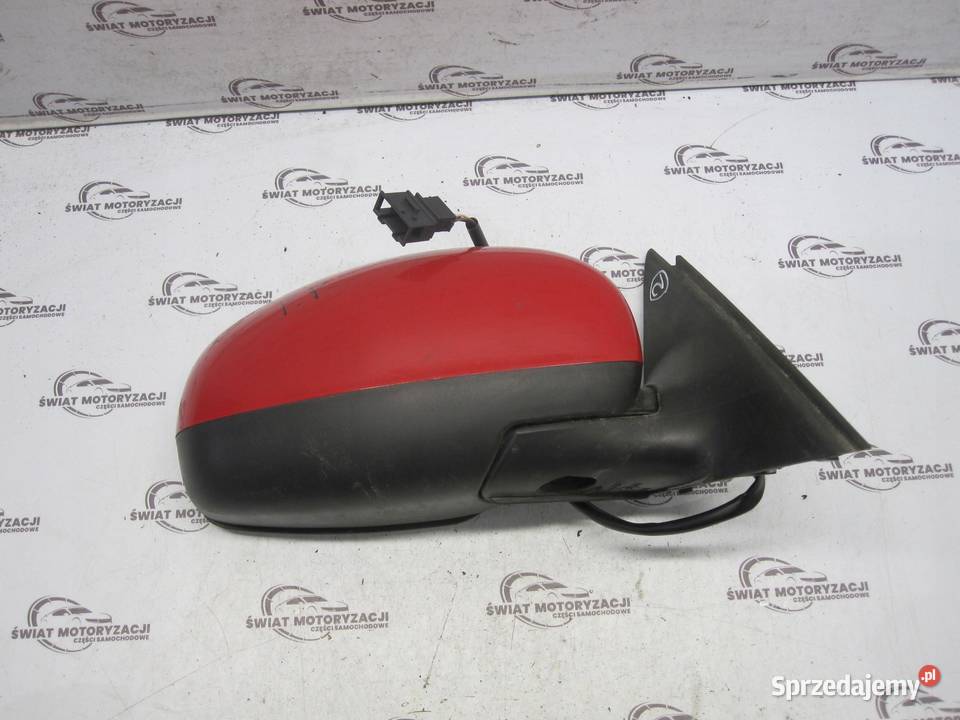 SKODA FABIA II lusterko prawe 5J2857502CA 5 PIN osobowe