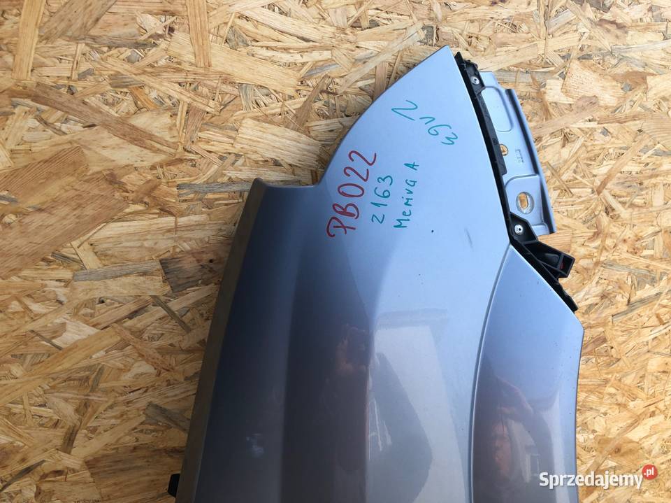 Opel Meriva A Z163 Błotnik przód prawy Słowikowo