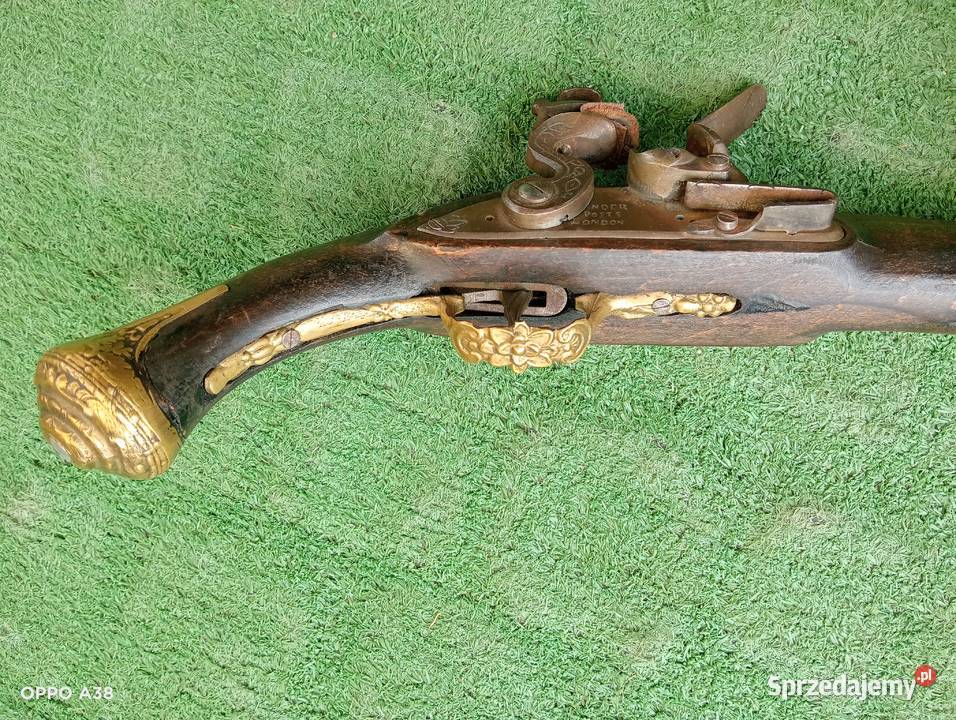 pistolet skałkowy marynarski Militaria Bielawa