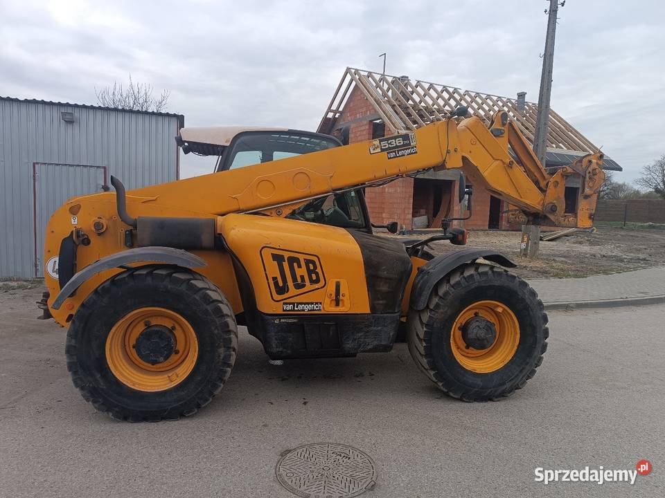 Ładowarka JCB 53670 Agri Rolnictwo pomorskie Gręblin