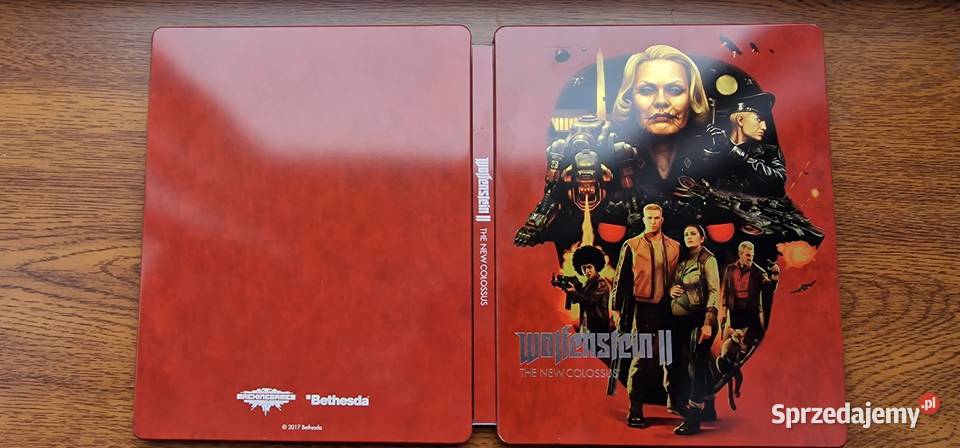 Wolfenstein 2 4 steelbook G2 Unikat Okazja Sztabin