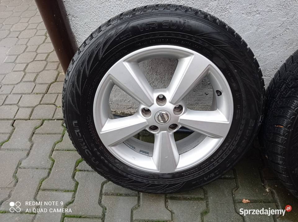 Alufelgi z oponami 5x1143 17 Nissan Qashqai Bełżyce