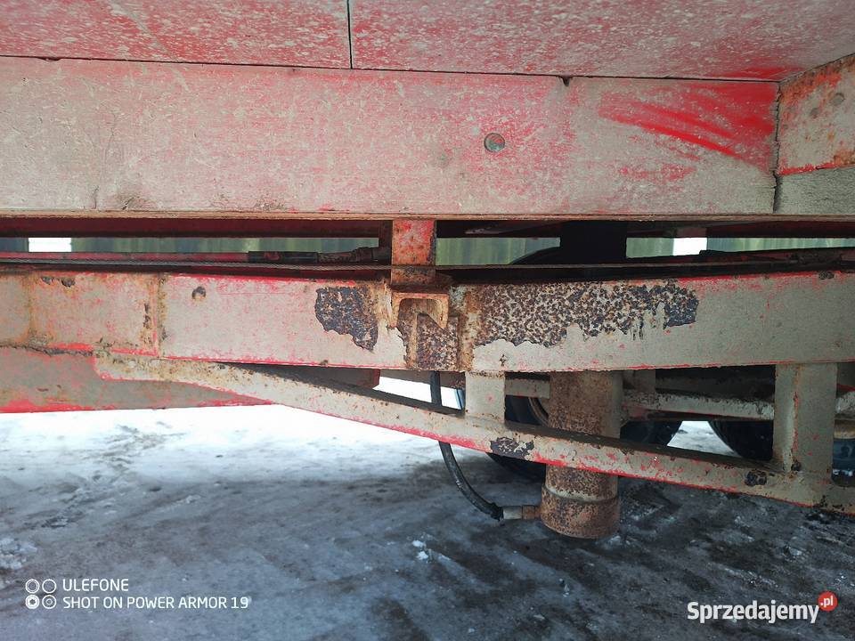 Przyczepa wywrotka tandem 12t bliźniak ze nieuszkodzony Rostkowo