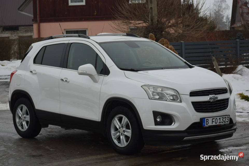 Chevrolet Trax 16 MPI Biała Perła Klima Kamera możliwa zamiana Majdan Sieniawski