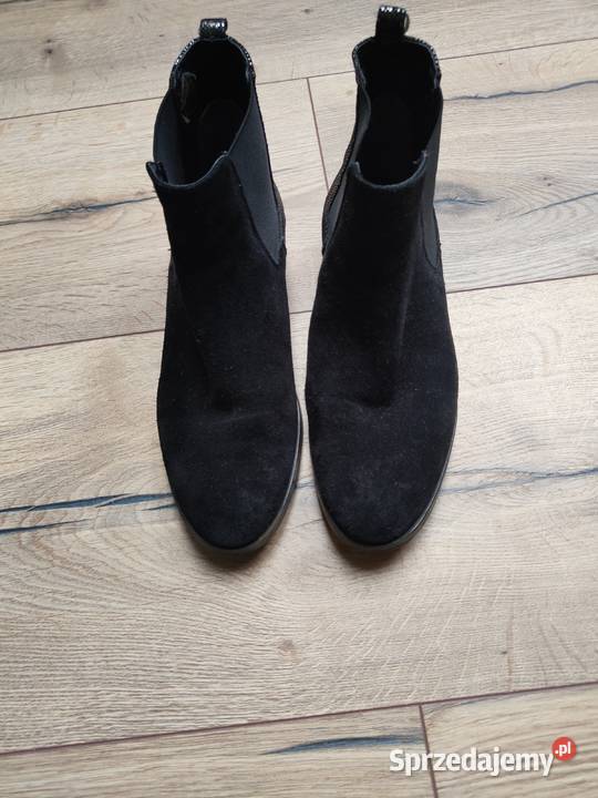 Botki skórzane skóra Kozaki Czerniejewo