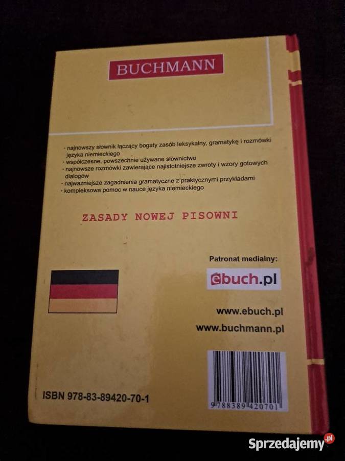 Słownik niemiecki Buchmann Wrocław sprzedam