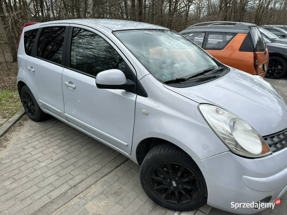 Nissan Note Hands free drugie opony klimatronik Rok produkcji 2008 pomorskie Wejherowo