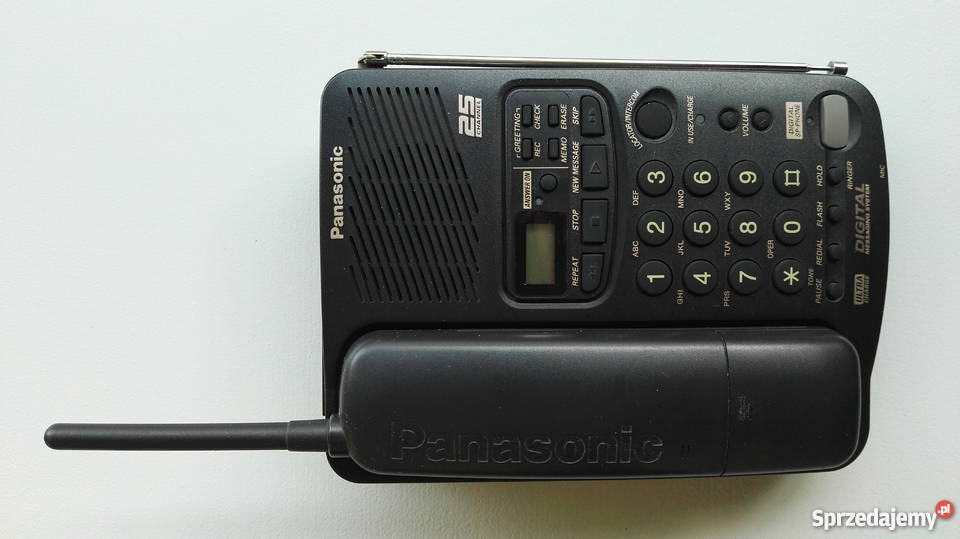 Telefon stacjonarny bezprzewodowy z sekretarką