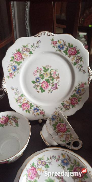Serwis do herbaty Royal Stafford Rochester Made Gdańsk