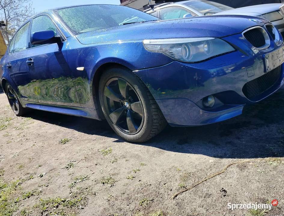 BMW E60 MPAKIET POLIFT 2008 20D 177 ANGLIK 177KM Seria 5 Włocławek