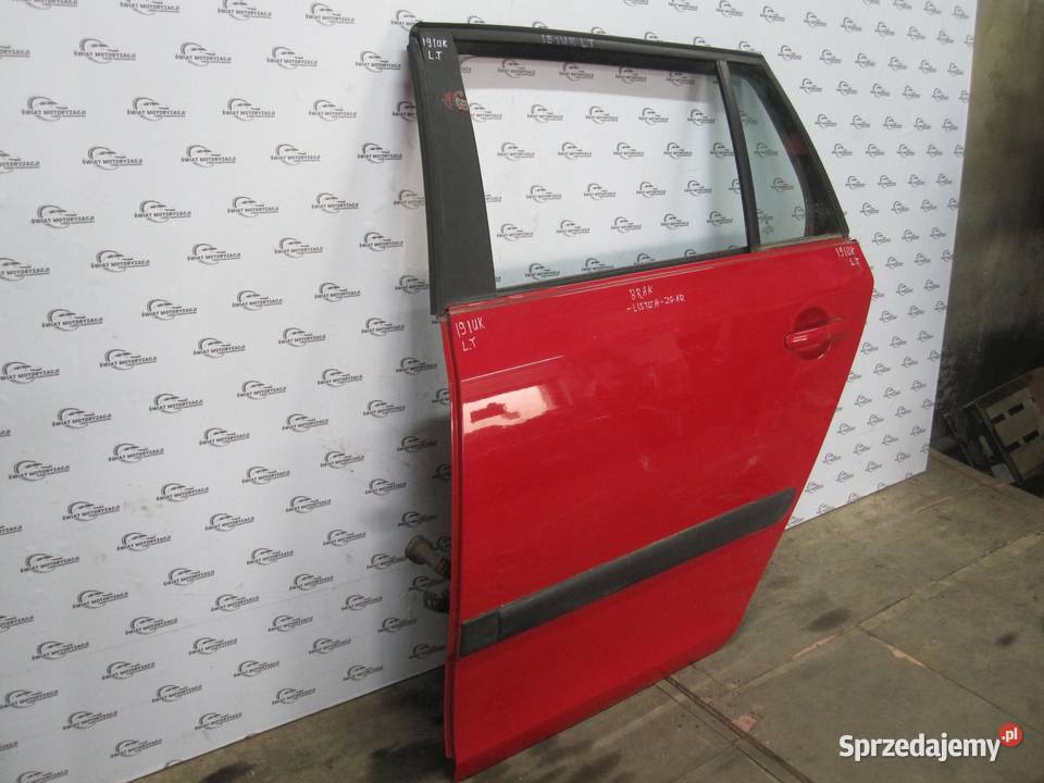 SKODA FABIA II drzwi lewe tył osobowe