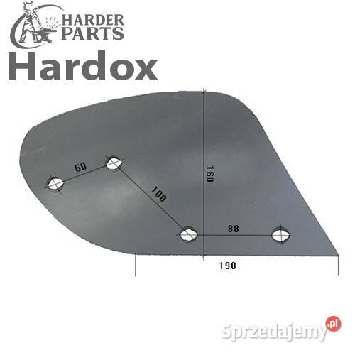 Odkładnia przedpłużka HARDOX 3470540P D2R do Suwałki