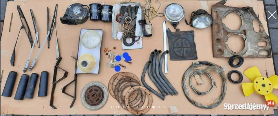 Reflektor lampa Fiat 126p Plewiska